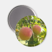 Aimant Peach Photo text Vous êtes un Peach (Recto/Verso)