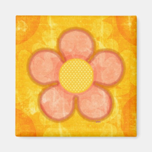 Aimant Peachy Petals (Devant)