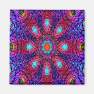 Aimant Peacock Mandala....