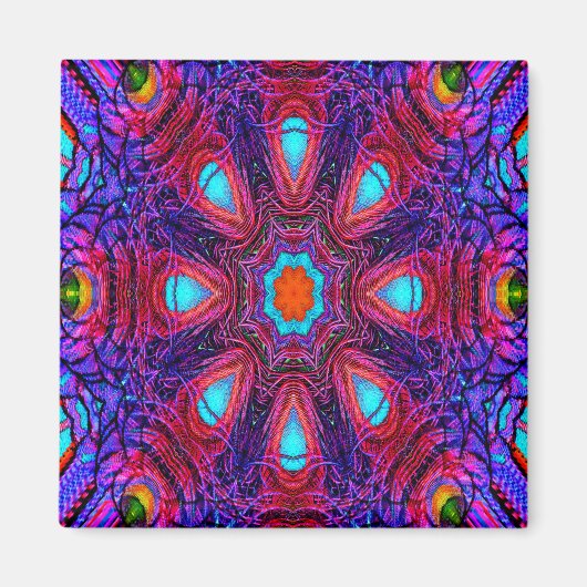 Aimant Peacock Mandala.... (Devant)