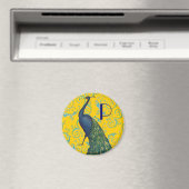 Aimant Peacock vintage (In Situ (Lave-vaisselle))