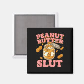 Aimant Peanut Butter Funny Peanut Butter Lovers Apparel (Recto/Verso)