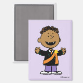 Aimant Peanuts | Franklin Halloween Vampire (Recto/Verso)