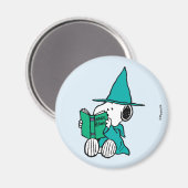 Aimant Peanuts Snoopy Potions Magiques Halloween (Recto/Verso)