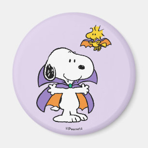 Aimant Peanuts Snoopy Woodstock Vampire Halloween