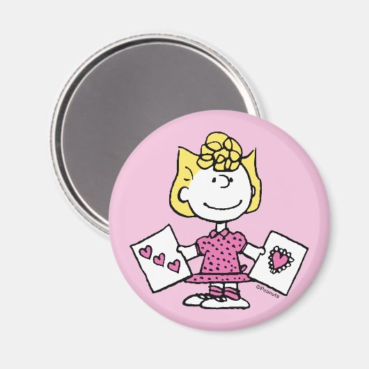 Aimant Peanuts | Valentine's Day | Sally Valentines (Recto/Verso)
