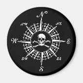 Aimant Peau Rose Compass 1 (Devant)