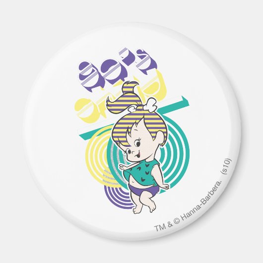 Aimant PEBBLES™ 80's Child (Devant)