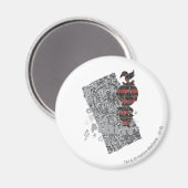Aimant PEBBLES™ Punk Plaid (Recto/Verso)