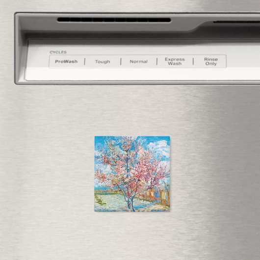 Aimant Pêche à fleurs, Van Gogh (In Situ (Lave-vaisselle))