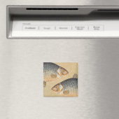 Aimant Pêche à la carpe peinture à l'eau douce (In Situ (Lave-vaisselle))