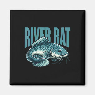 Aimant Pêche à la pêche au poisson-chat Rat de rivière Pê