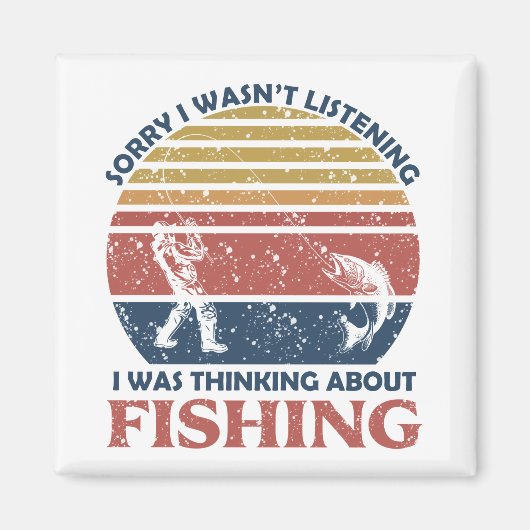 Aimant pêche amusante (Devant)