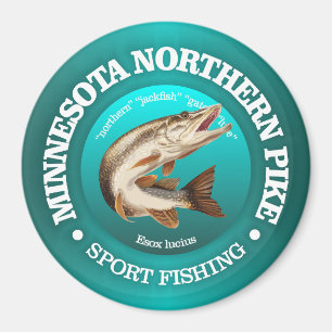 Aimant Pêche au Pike du Minnesota