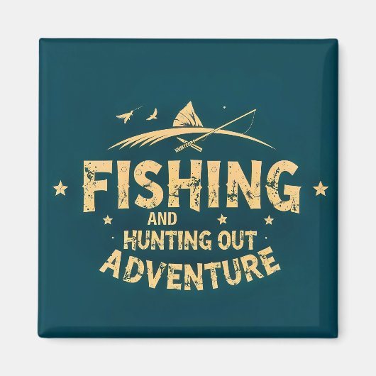 Aimant Pêche & Chasse (Devant)