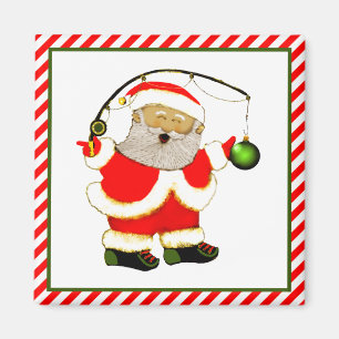Aimant Pêche Noël Stocker Stuffer