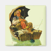 Aimant Pêche terminée (Devant)