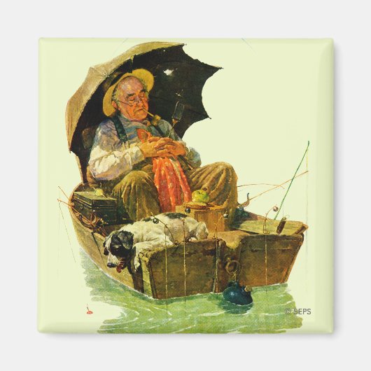 Aimant Pêche terminée (Devant)