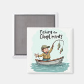 Aimant Pêcher des Compliments (Recto/Verso)