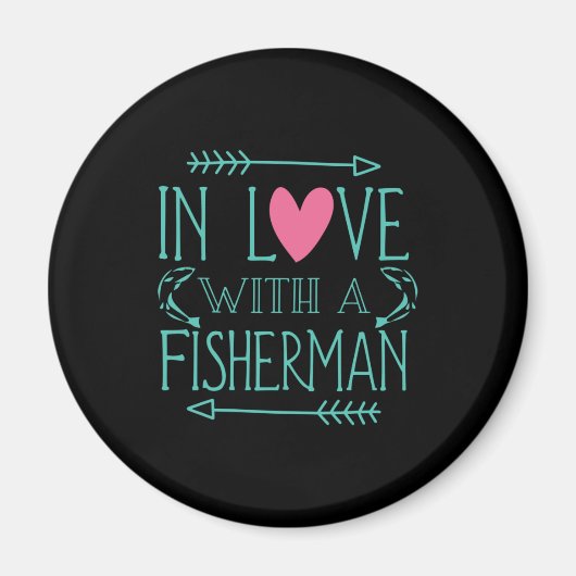 Aimant Pêcheur amoureux d'un pêcheur (Devant)