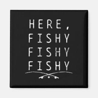 Aimant Pêcheur de pêche ici