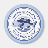 Aimant Pêcheur sur mesure Basse Basse Pêche (Devant)