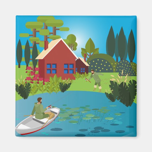 Aimant Pêcheurs (Devant)