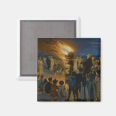 Aimant Peder Severin Kroyer - Bonfire de la veille du mil (Recto/Verso)