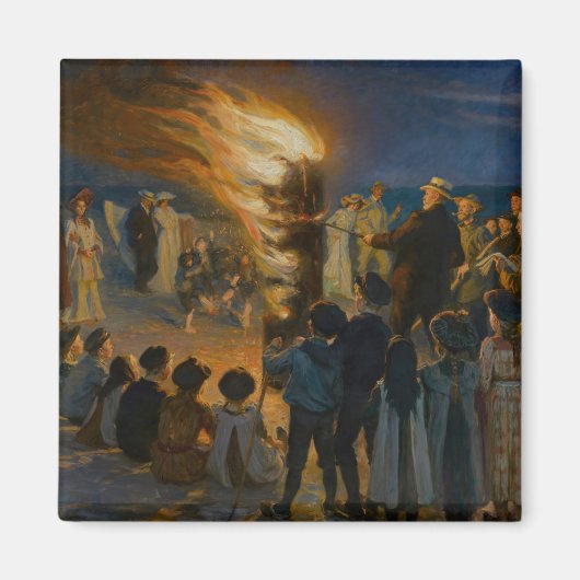 Aimant Peder Severin Kroyer - Bonfire de la veille du mil (Devant)