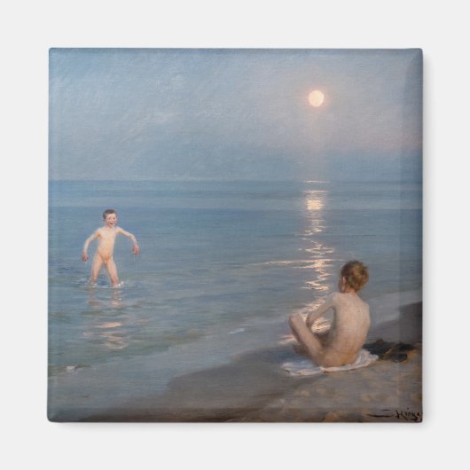 Aimant Peder Severin Kroyer - Garçons Se baigner à Skagen (Devant)