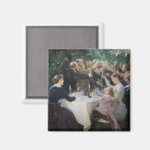 Aimant Peder Severin Kroyer - Hip, Hip, Hurrah ! (Recto/Verso)