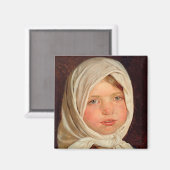 Aimant Peder Severin Kroyer - Petite fille de Hornbaek (Recto/Verso)