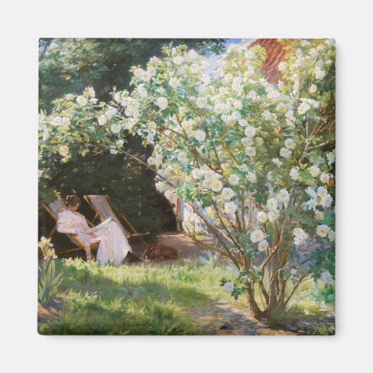 Aimant Peder Severin Kroyer - Roses (Devant)