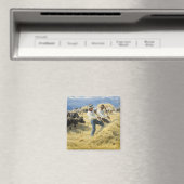 Aimant Peder Severin Kroyer - Threshing dans les Abruzzes (In Situ (Lave-vaisselle))