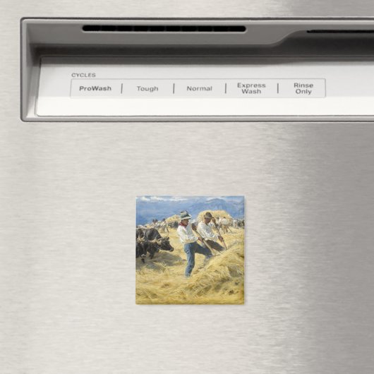 Aimant Peder Severin Kroyer - Threshing dans les Abruzzes (In Situ (Lave-vaisselle))