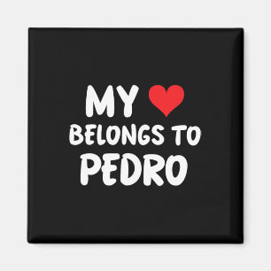 Aimant Pedro - Mon cœur appartient à Pedro - Amour