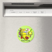 Aimant Peds Nurse Cadeaux-Adorable 3D Graphic ARt (In Situ (Lave-vaisselle))