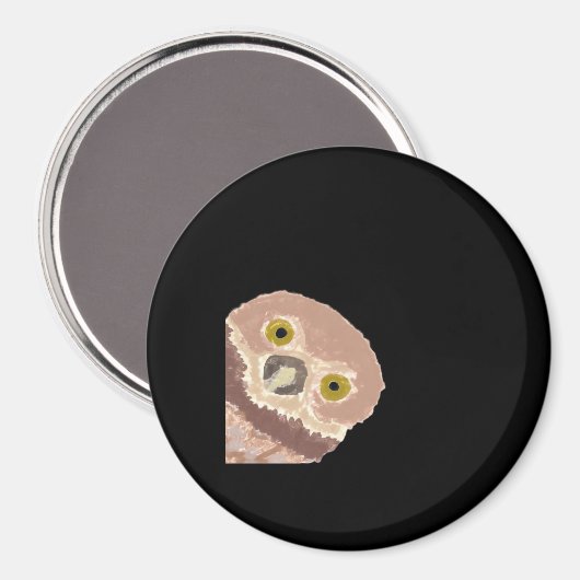 Aimant Peekabo Drôle Conception Pour Halloween (Recto/Verso)