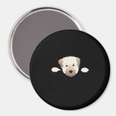 Aimant Peekabo Pup (Recto/Verso)