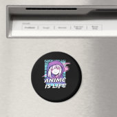 Aimant Peekaboo Anime Funny (In Situ (Lave-vaisselle))