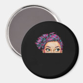 Aimant Peekaboo Halloween Design (Recto/Verso)