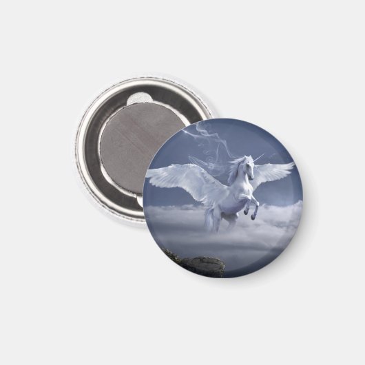 Aimant Pégase en vol (Recto/Verso)