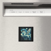 Aimant Pegasus Sous Starry Night Sky Art Graphisme Christ (In Situ (Lave-vaisselle))