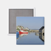 Aimant Peggy's Cove, Nouvelle-Écosse, Canada (Recto/Verso)