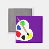 Aimant Peindre l'aimant (Recto/Verso)