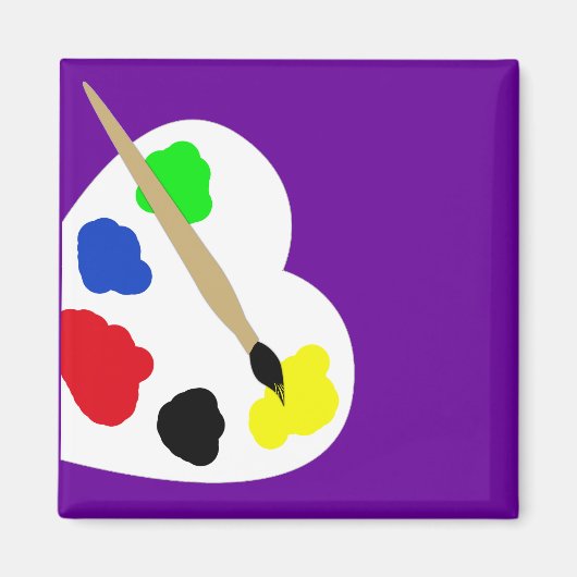 Aimant Peindre l'aimant (Devant)