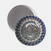 Aimant peint arménien (Recto/Verso)