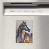 Aimant Peinture à cheval arabe (In Situ (Lave-vaisselle))