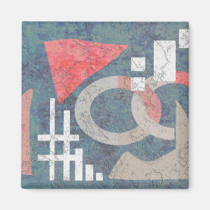 Aimant Peinture Abstraite