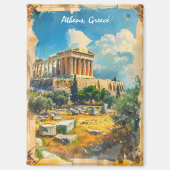 Aimant Peinture Acropole Grèce Athènes (Recto)